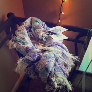 Spell Poinciana Travel Scarf in Lilac